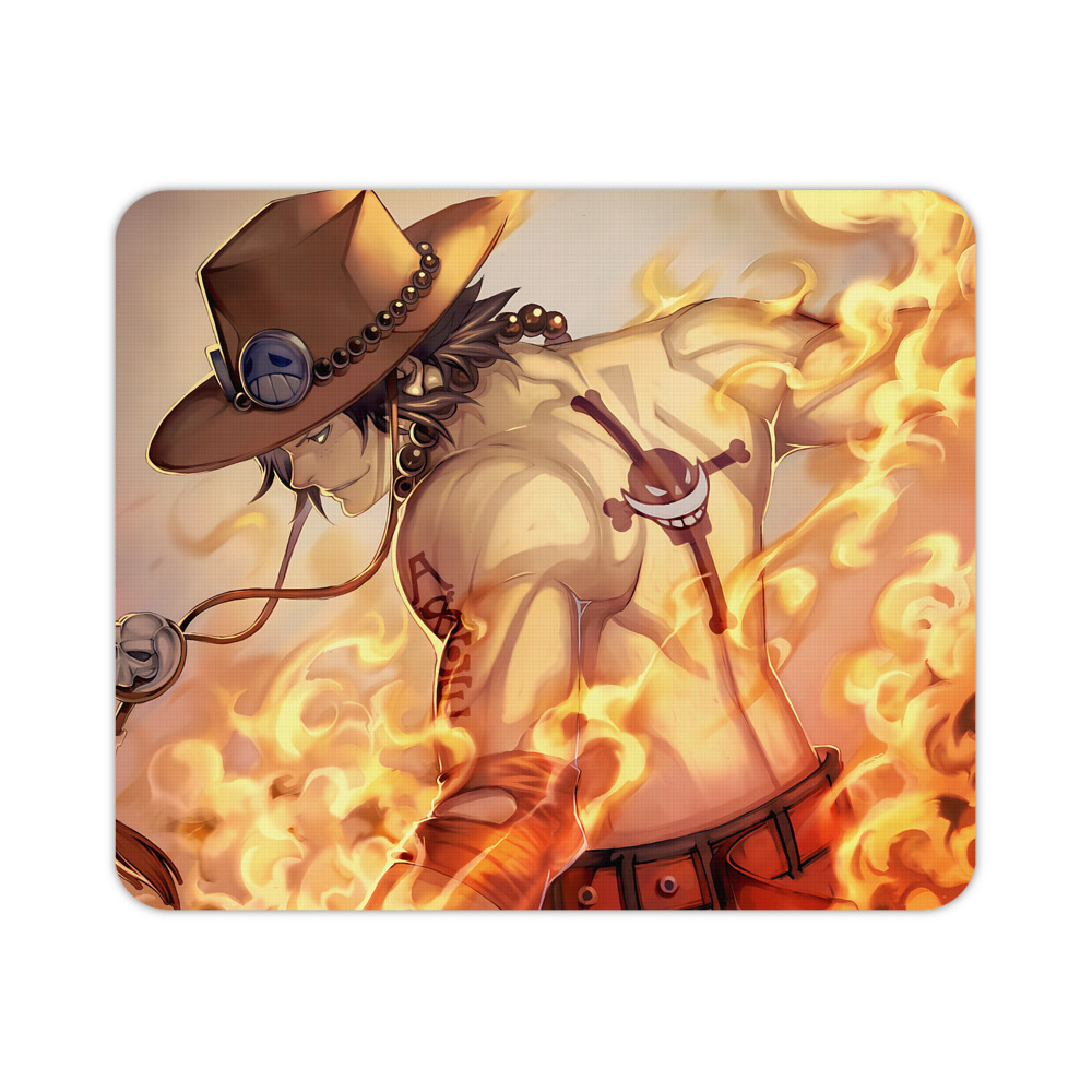 （画像用） ワンピース ONE PIECE マウスパッド ステッチ加工 ラバー素材 防水 滑り止め 超薄型 ゲーミング/オフィス対応