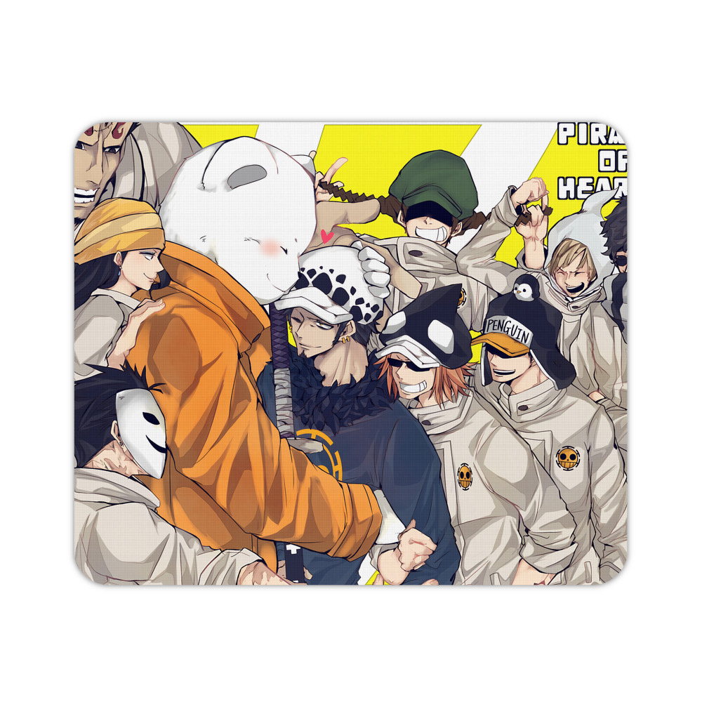 （画像用） ワンピース ONE PIECE マウスパッド ステッチ加工 ラバー素材 防水 滑り止め 超薄型 ゲーミング/オフィス対応