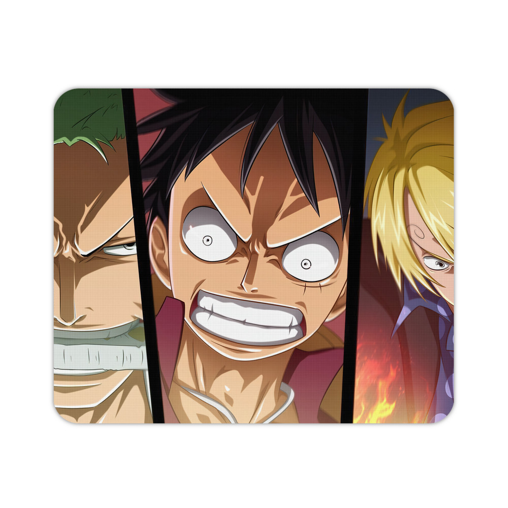 （画像用） ワンピース ONE PIECE マウスパッド ステッチ加工 ラバー素材 防水 滑り止め 超薄型 ゲーミング/オフィス対応