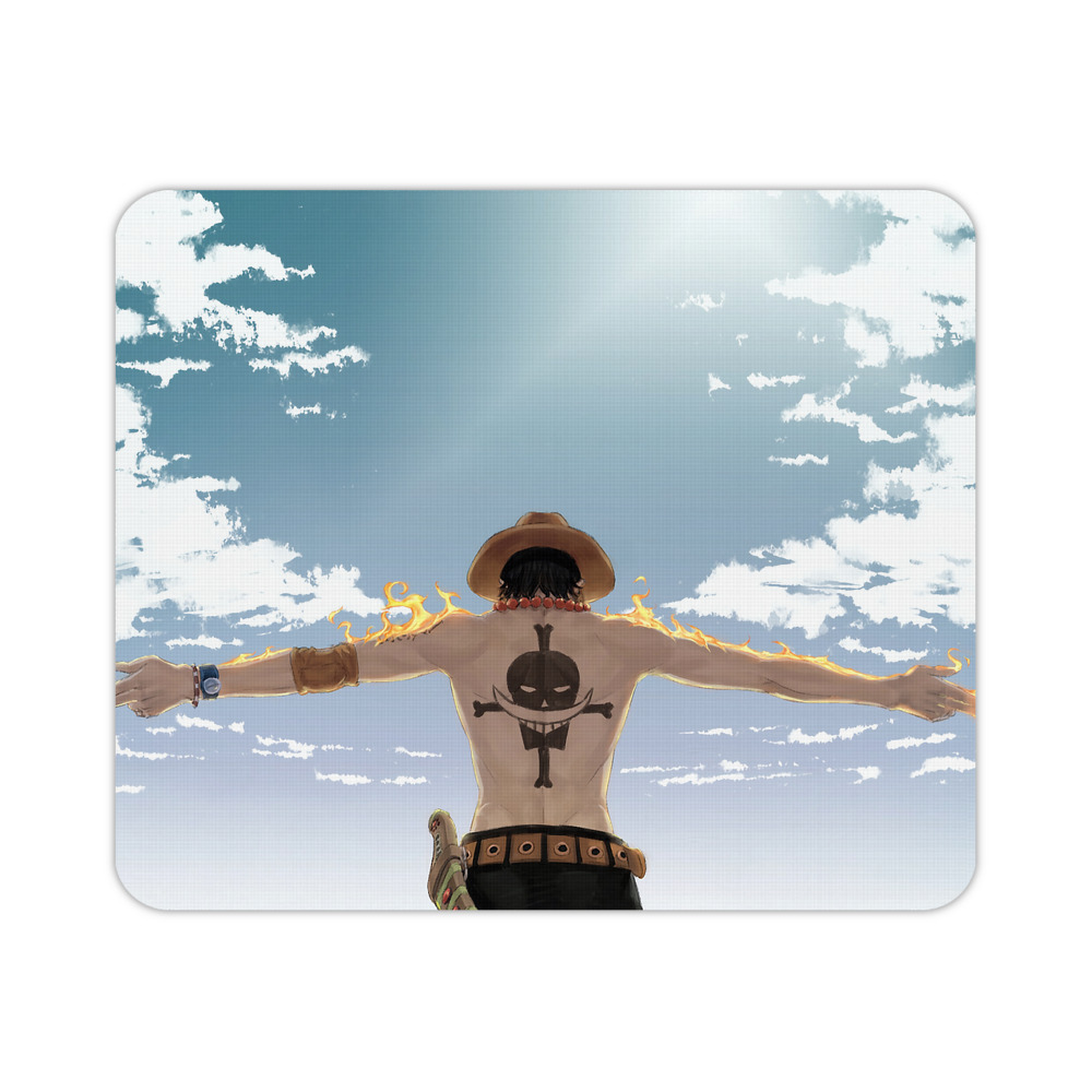 （画像用） ワンピース ONE PIECE マウスパッド ステッチ加工 ラバー素材 防水 滑り止め 超薄型 ゲーミング/オフィス対応