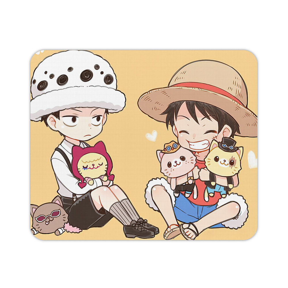 ワンピース ONE PIECE マウスパッド ステッチ加工 ラバー素材 防水 滑り止め 超薄型 ゲーミング/オフィス対応