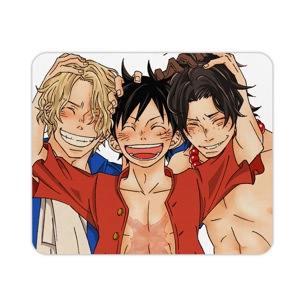 ワンピース ONE PIECE マウスパッド ステッチ加工 ラバー素材 防水 滑り止め 超薄型 ゲーミング/オフィス対応