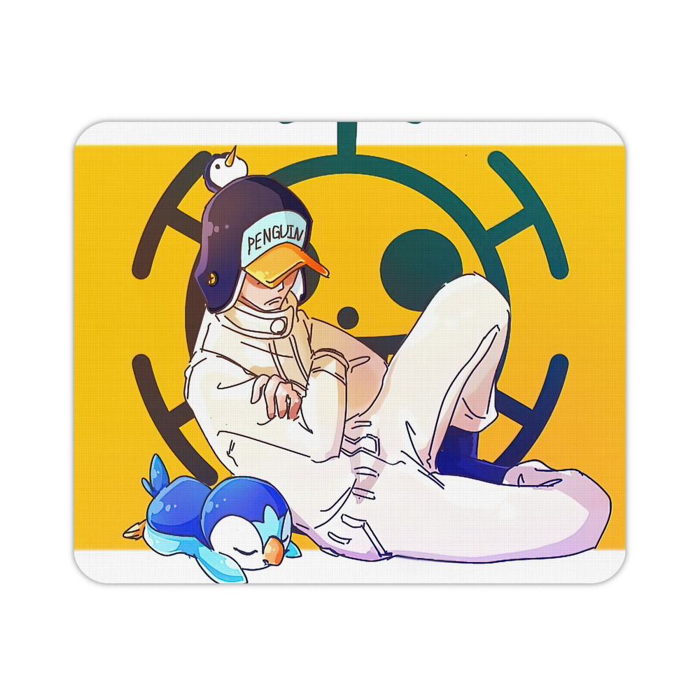 ワンピース ONE PIECE マウスパッド ステッチ加工 ラバー素材 防水 滑り止め 超薄型 ゲーミング/オフィス対応