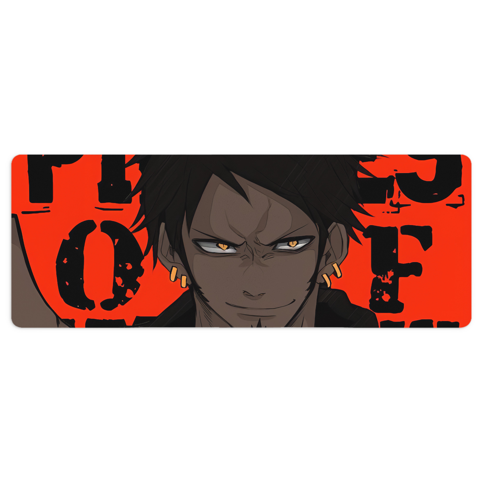 （画像用） ワンピース ONE PIECE ステッチ加工 大判デスクマット／滑り止めマウスパッド
