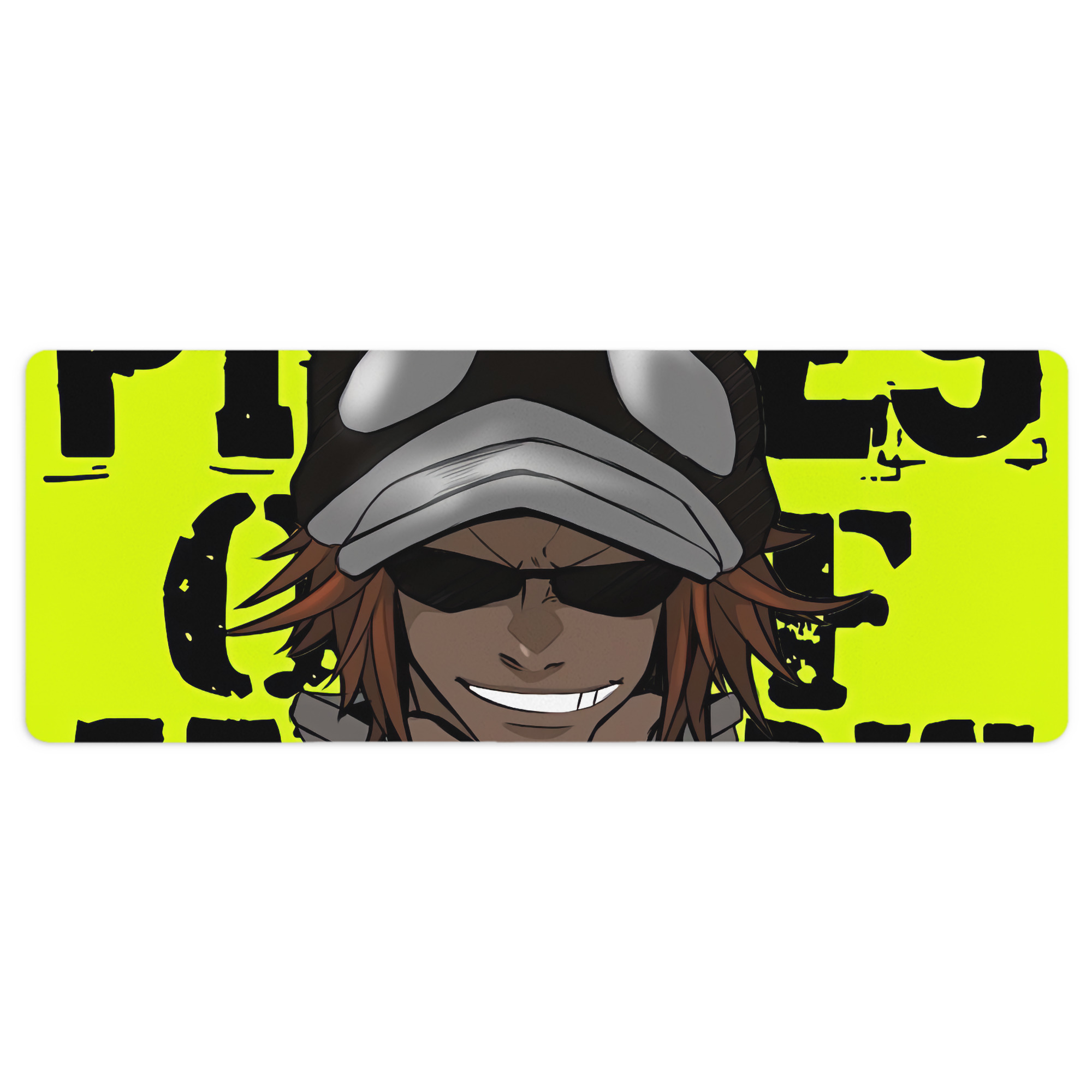 （画像用） ワンピース ONE PIECE ステッチ加工 大判デスクマット／滑り止めマウスパッド