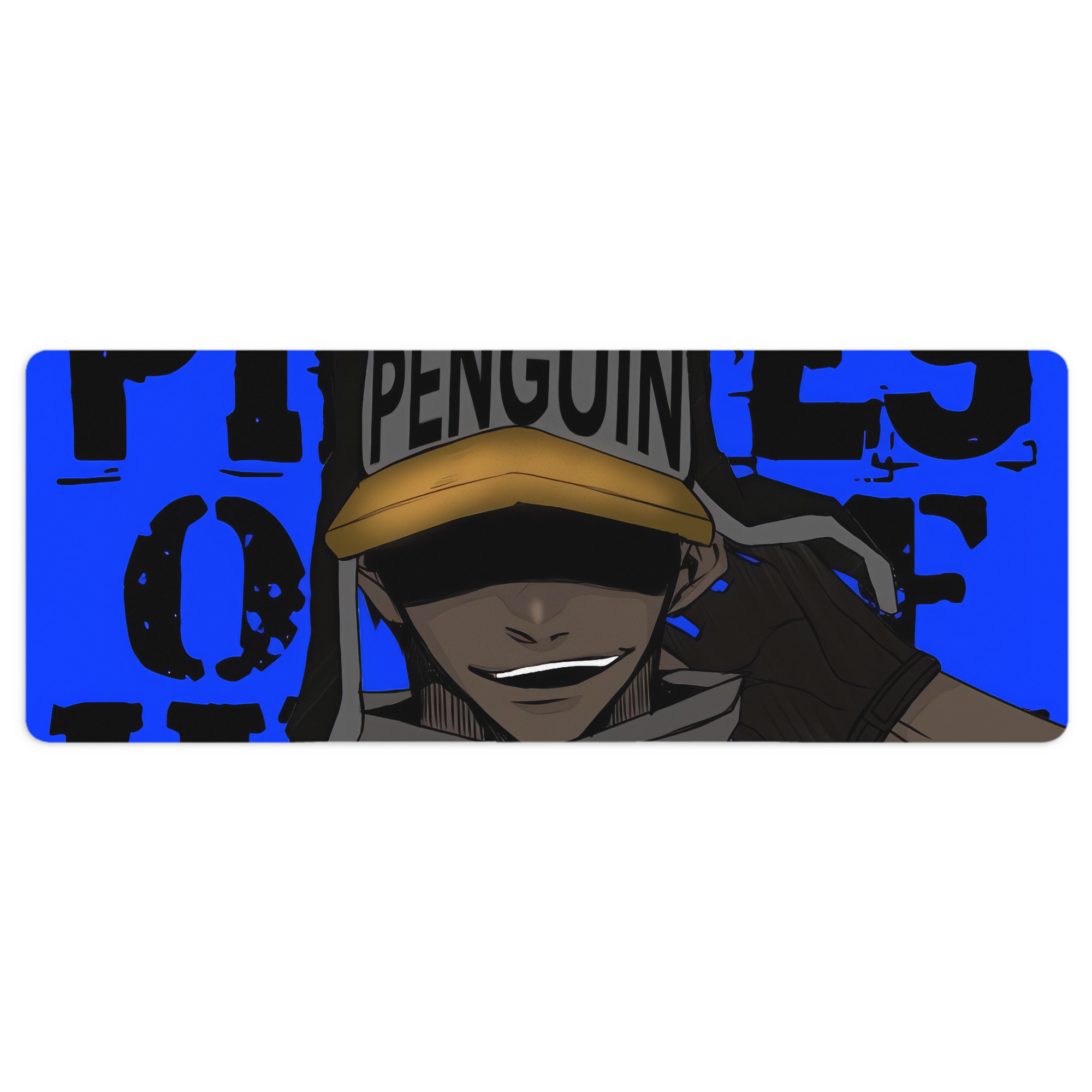 （画像用） ワンピース ONE PIECE ステッチ加工 大判デスクマット／滑り止めマウスパッド