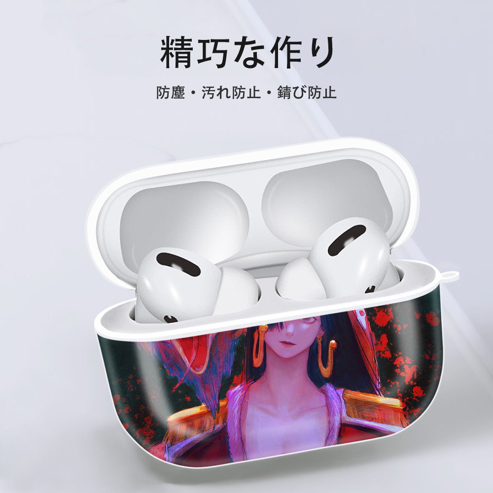 ワンピース ONE PIECE 【AirPods Pro用】ハードシェル保護ケース 耐衝撃・防指紋・カラビナ付き商品仕様