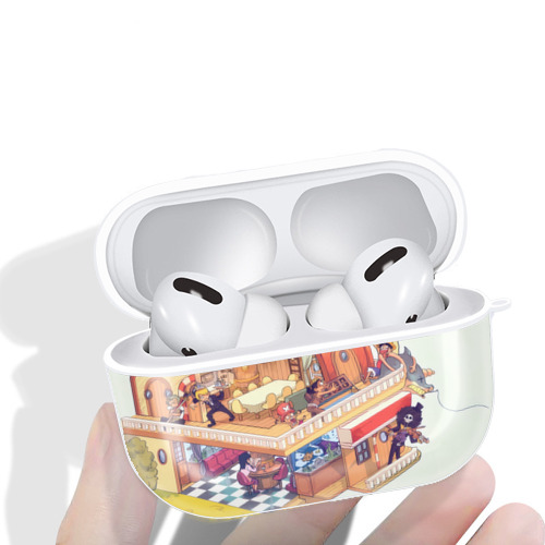 ワンピース ONE PIECE 【AirPods Pro用】ハードシェル保護ケース 耐衝撃・防指紋・カラビナ付き商品仕様