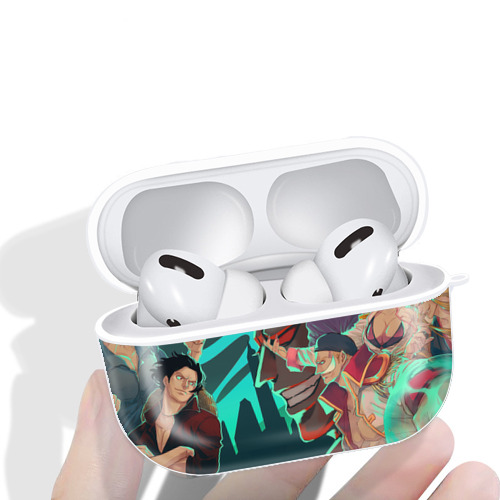 ワンピース ONE PIECE 【AirPods Pro用】ハードシェル保護ケース 耐衝撃・防指紋・カラビナ付き商品仕様
