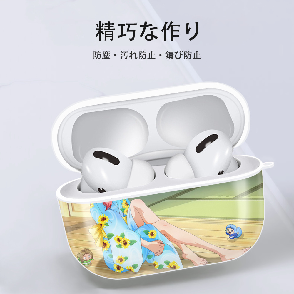 ワンピース ONE PIECE 【AirPods Pro用】ハードシェル保護ケース 耐衝撃・防指紋・カラビナ付き商品仕様