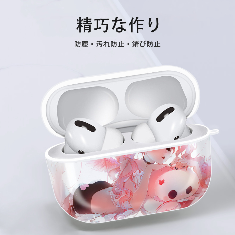 ワンピース ONE PIECE 【AirPods Pro用】ハードシェル保護ケース 耐衝撃・防指紋・カラビナ付き商品仕様