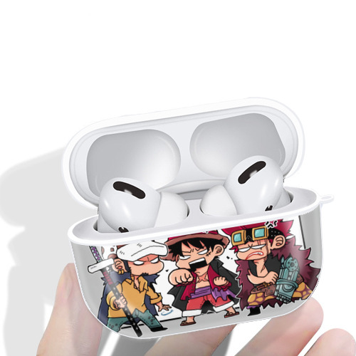 ワンピース ONE PIECE 【AirPods Pro用】ハードシェル保護ケース 耐衝撃・防指紋・カラビナ付き商品仕様