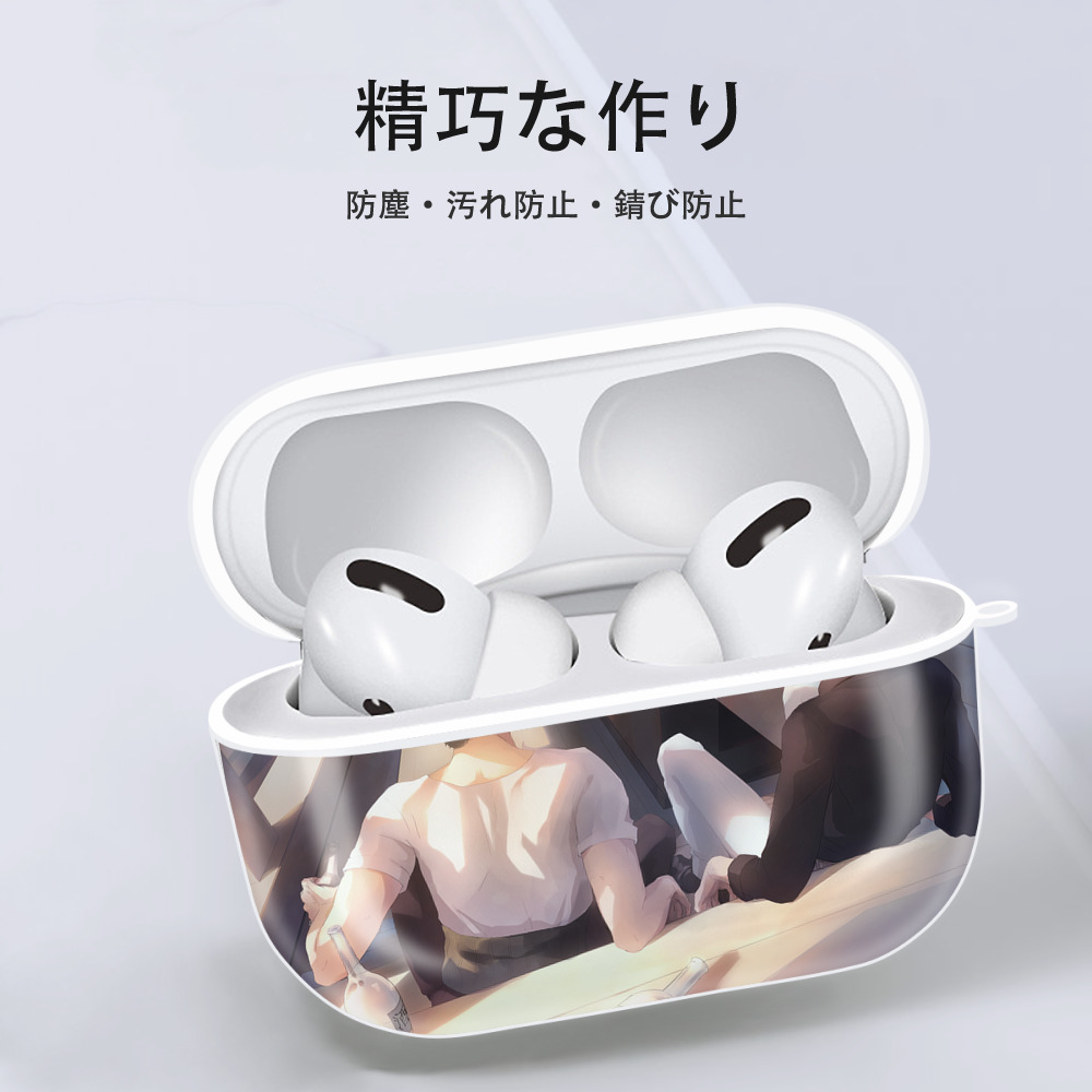 ワンピース ONE PIECE 【AirPods Pro用】ハードシェル保護ケース 耐衝撃・防指紋・カラビナ付き商品仕様