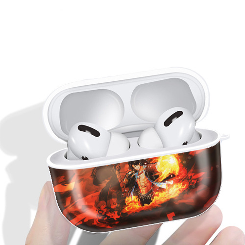 ワンピース ONE PIECE 【AirPods Pro用】ハードシェル保護ケース 耐衝撃・防指紋・カラビナ付き商品仕様