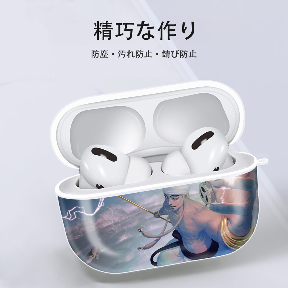 ワンピース ONE PIECE 【AirPods Pro用】ハードシェル保護ケース 耐衝撃・防指紋・カラビナ付き商品仕様