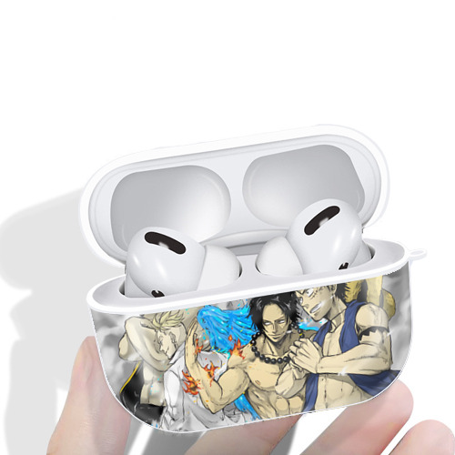 ワンピース ONE PIECE 【AirPods Pro用】ハードシェル保護ケース 耐衝撃・防指紋・カラビナ付き商品仕様