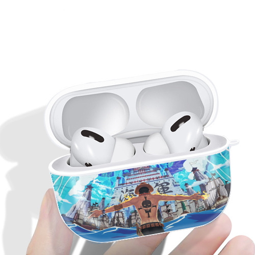 ワンピース ONE PIECE 【AirPods Pro用】ハードシェル保護ケース 耐衝撃・防指紋・カラビナ付き商品仕様