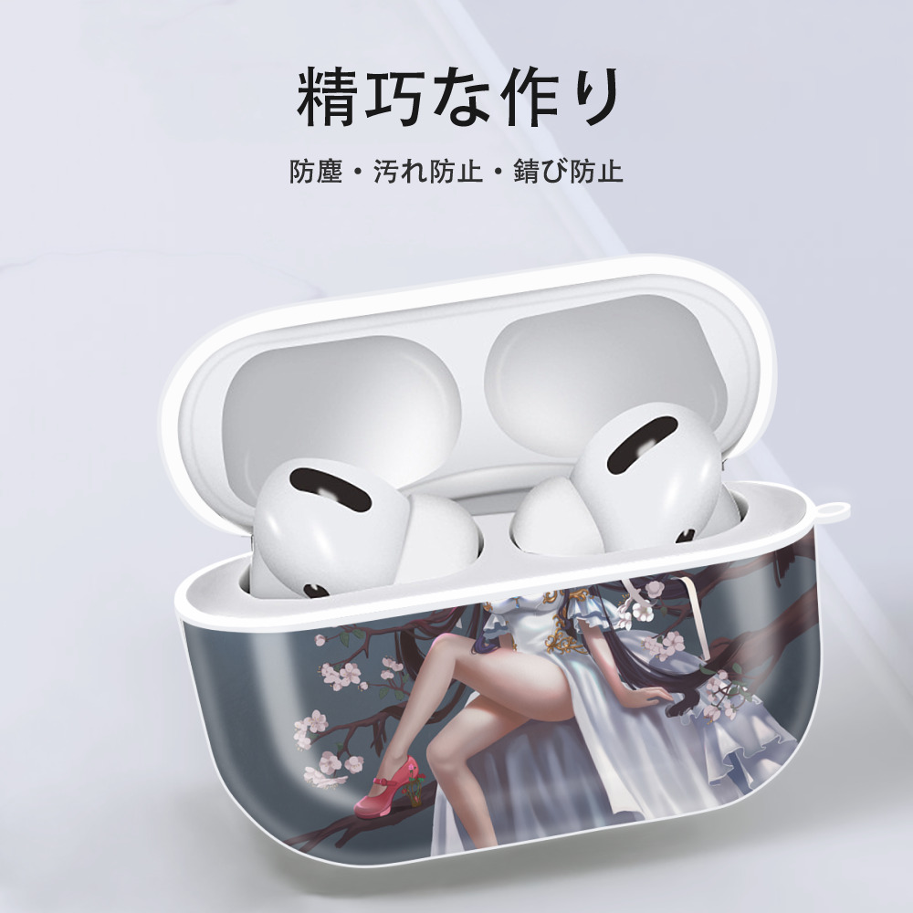 ワンピース ONE PIECE 【AirPods Pro用】ハードシェル保護ケース 耐衝撃・防指紋・カラビナ付き商品仕様