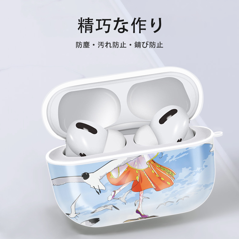 ワンピース ONE PIECE 【AirPods Pro用】ハードシェル保護ケース 耐衝撃・防指紋・カラビナ付き商品仕様