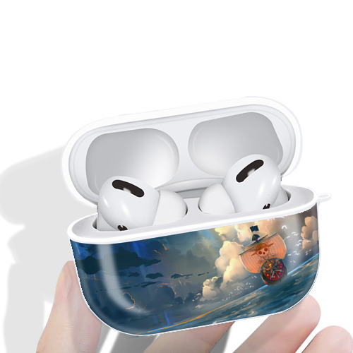 ワンピース ONE PIECE 【AirPods Pro用】ハードシェル保護ケース 耐衝撃・防指紋・カラビナ付き商品仕様