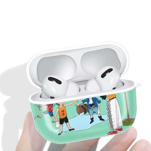 ワンピース ONE PIECE 【AirPods Pro用】ハードシェル保護ケース 耐衝撃・防指紋・カラビナ付き商品仕様