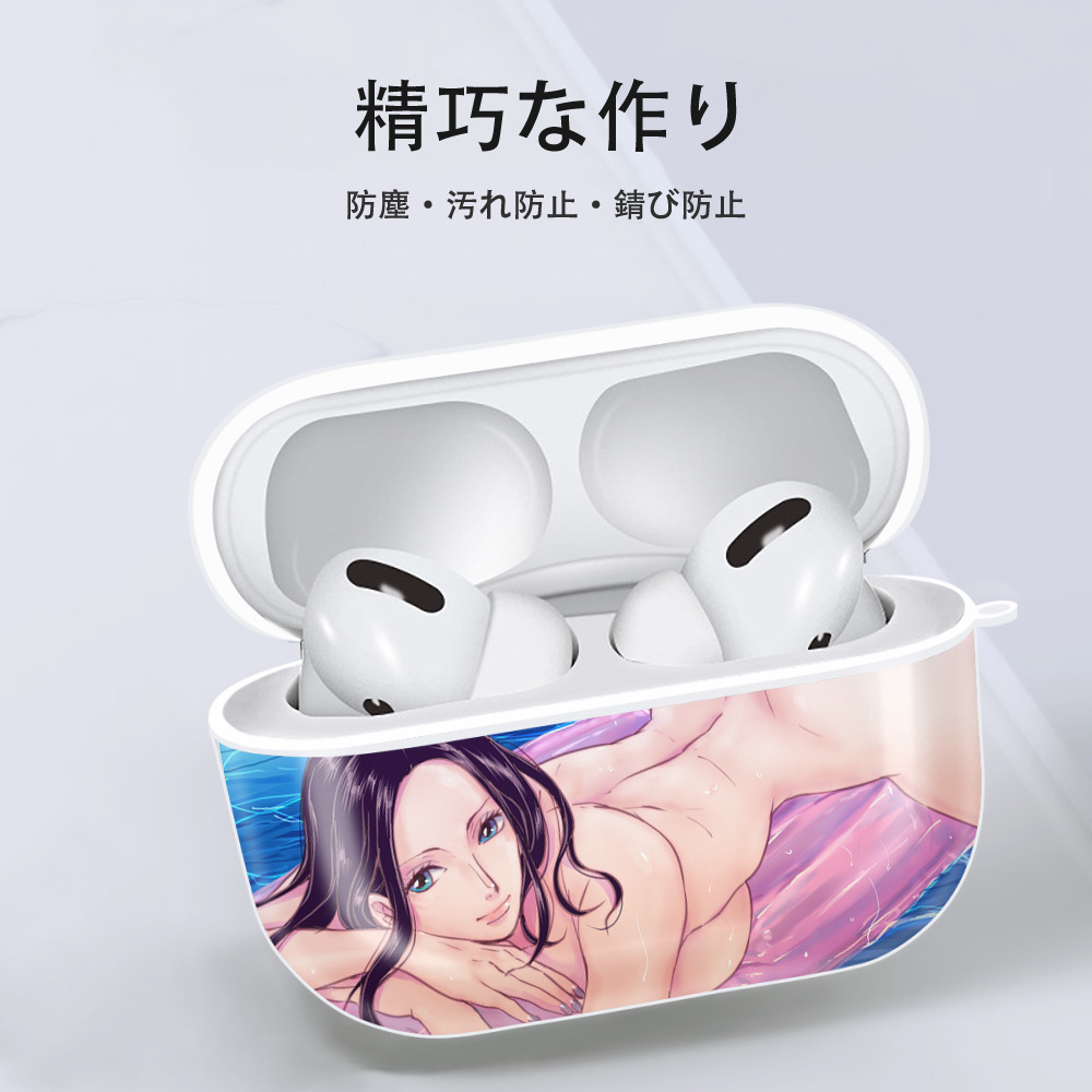 ワンピース ONE PIECE 【AirPods Pro用】ハードシェル保護ケース 耐衝撃・防指紋・カラビナ付き商品仕様