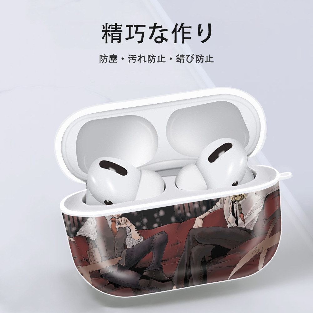 ワンピース ONE PIECE 【AirPods Pro用】ハードシェル保護ケース 耐衝撃・防指紋・カラビナ付き商品仕様