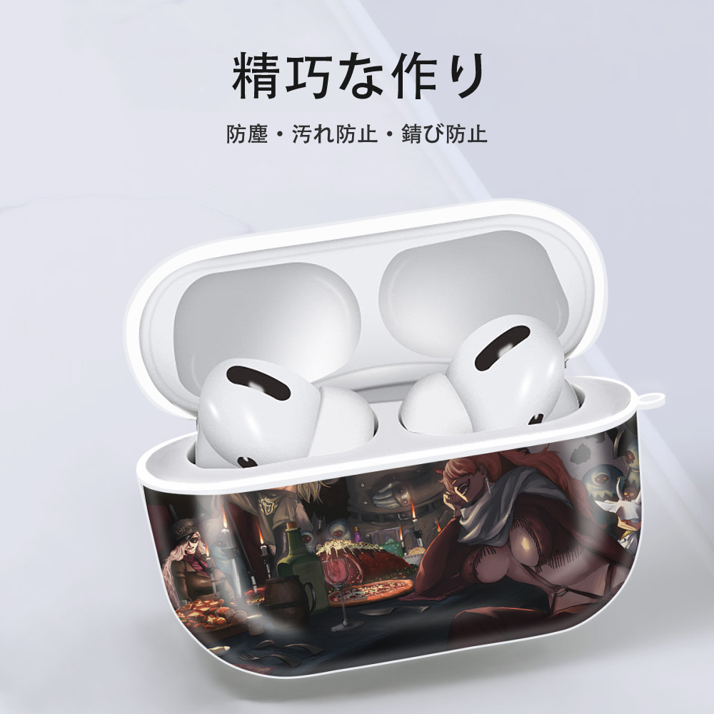 ワンピース ONE PIECE 【AirPods Pro用】ハードシェル保護ケース 耐衝撃・防指紋・カラビナ付き商品仕様