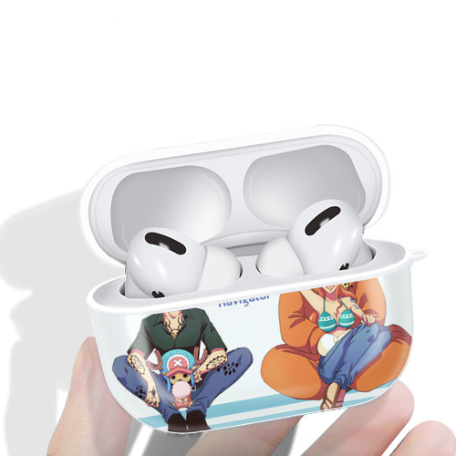 ワンピース ONE PIECE 【AirPods Pro用】ハードシェル保護ケース 耐衝撃・防指紋・カラビナ付き商品仕様