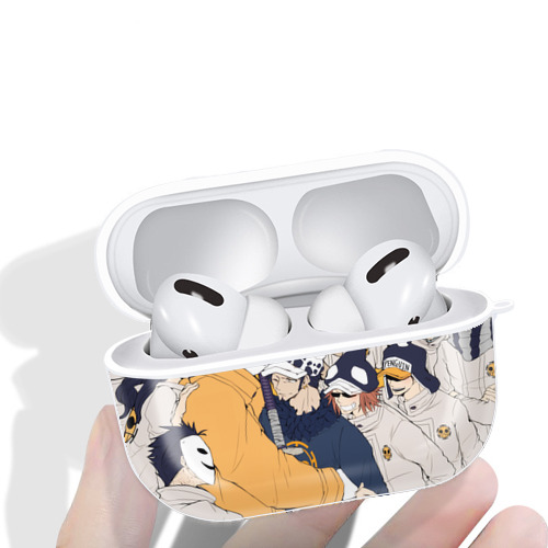 ワンピース ONE PIECE 【AirPods Pro用】ハードシェル保護ケース 耐衝撃・防指紋・カラビナ付き商品仕様