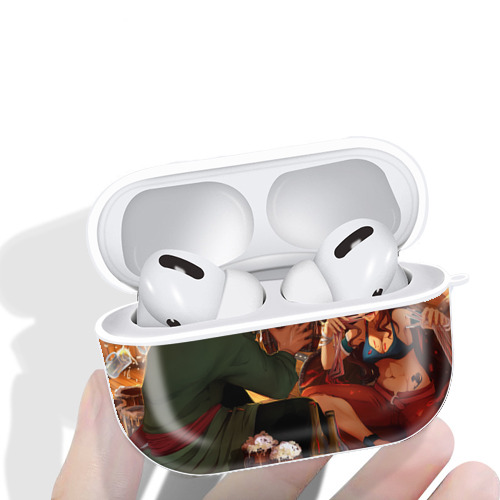 ワンピース ONE PIECE 【AirPods Pro用】ハードシェル保護ケース 耐衝撃・防指紋・カラビナ付き商品仕様