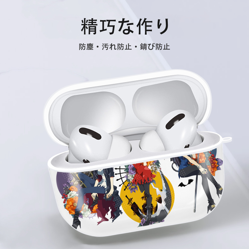 ワンピース ONE PIECE 【AirPods Pro用】ハードシェル保護ケース 耐衝撃・防指紋・カラビナ付き商品仕様