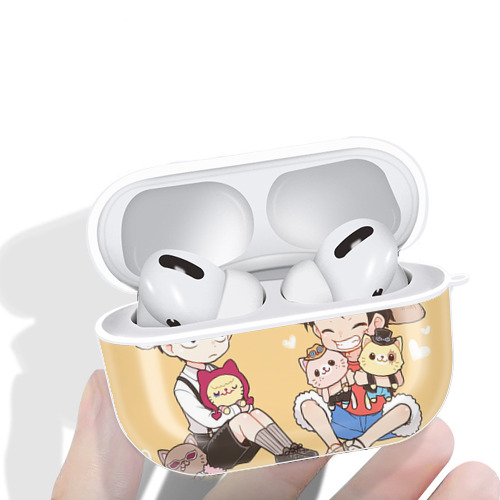 ワンピース ONE PIECE 【AirPods Pro用】ハードシェル保護ケース 耐衝撃・防指紋・カラビナ付き商品仕様