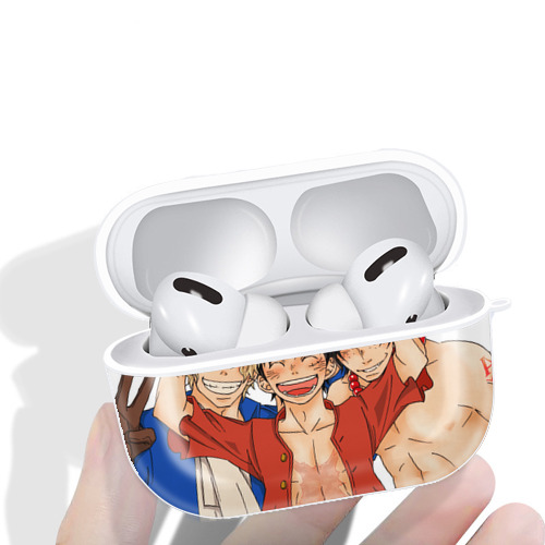 ワンピース ONE PIECE 【AirPods Pro用】ハードシェル保護ケース 耐衝撃・防指紋・カラビナ付き商品仕様