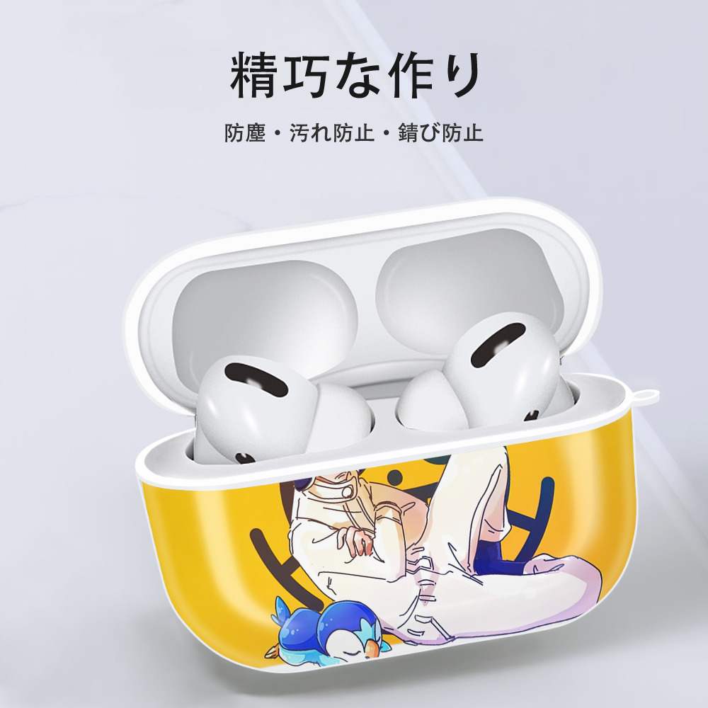 ワンピース ONE PIECE 【AirPods Pro用】ハードシェル保護ケース 耐衝撃・防指紋・カラビナ付き商品仕様