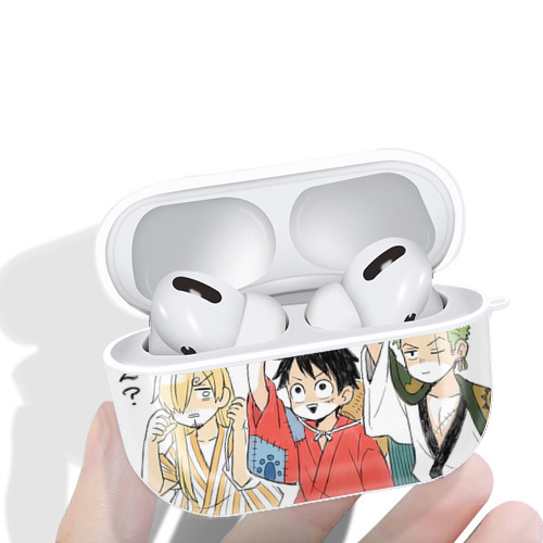 ワンピース ONE PIECE 【AirPods Pro用】ハードシェル保護ケース 耐衝撃・防指紋・カラビナ付き商品仕様