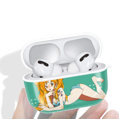 ワンピース ONE PIECE 【AirPods Pro用】ハードシェル保護ケース 耐衝撃・防指紋・カラビナ付き商品仕様