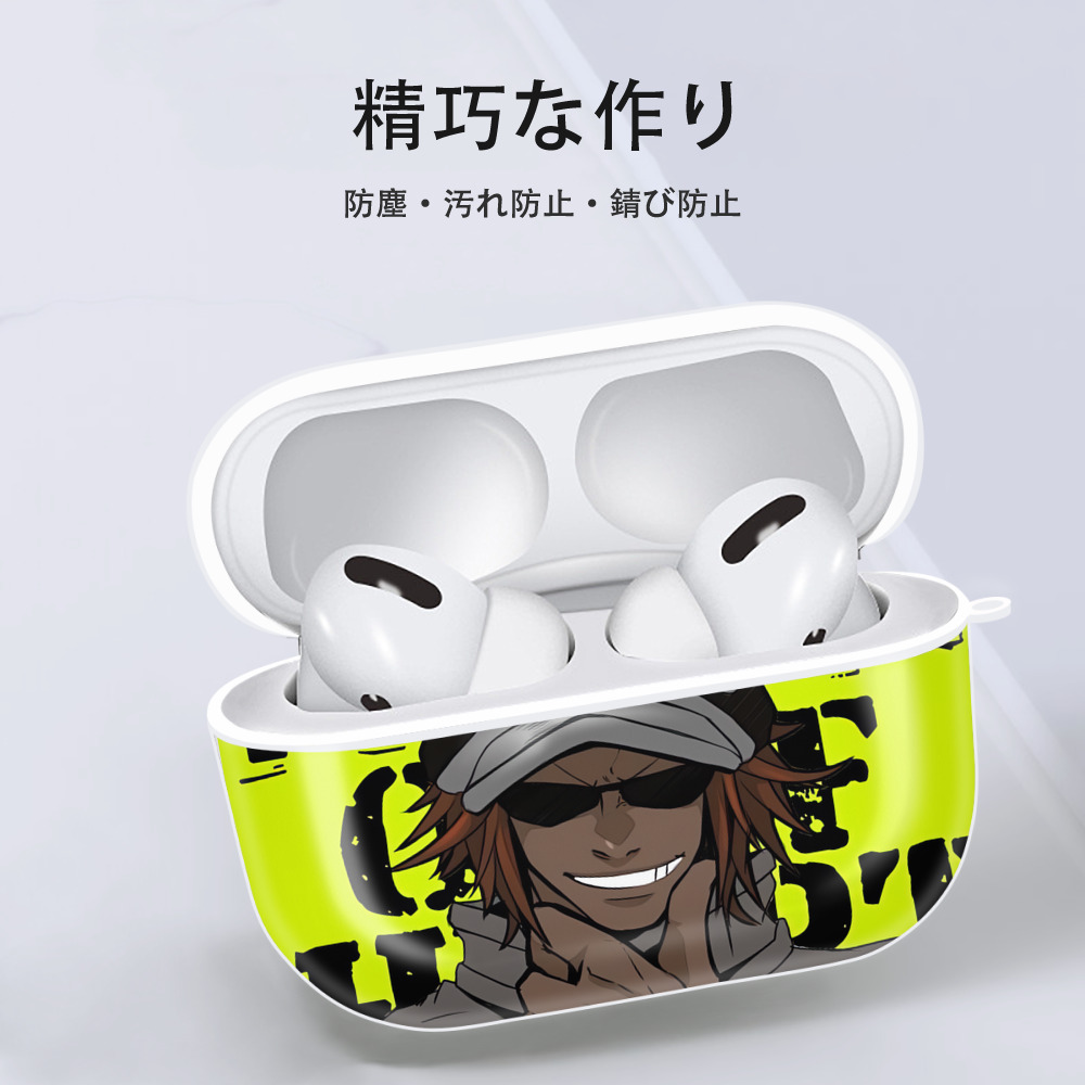 ワンピース ONE PIECE 【AirPods Pro用】ハードシェル保護ケース 耐衝撃・防指紋・カラビナ付き商品仕様