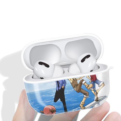 ワンピース ONE PIECE 【AirPods Pro用】ハードシェル保護ケース 耐衝撃・防指紋・カラビナ付き商品仕様