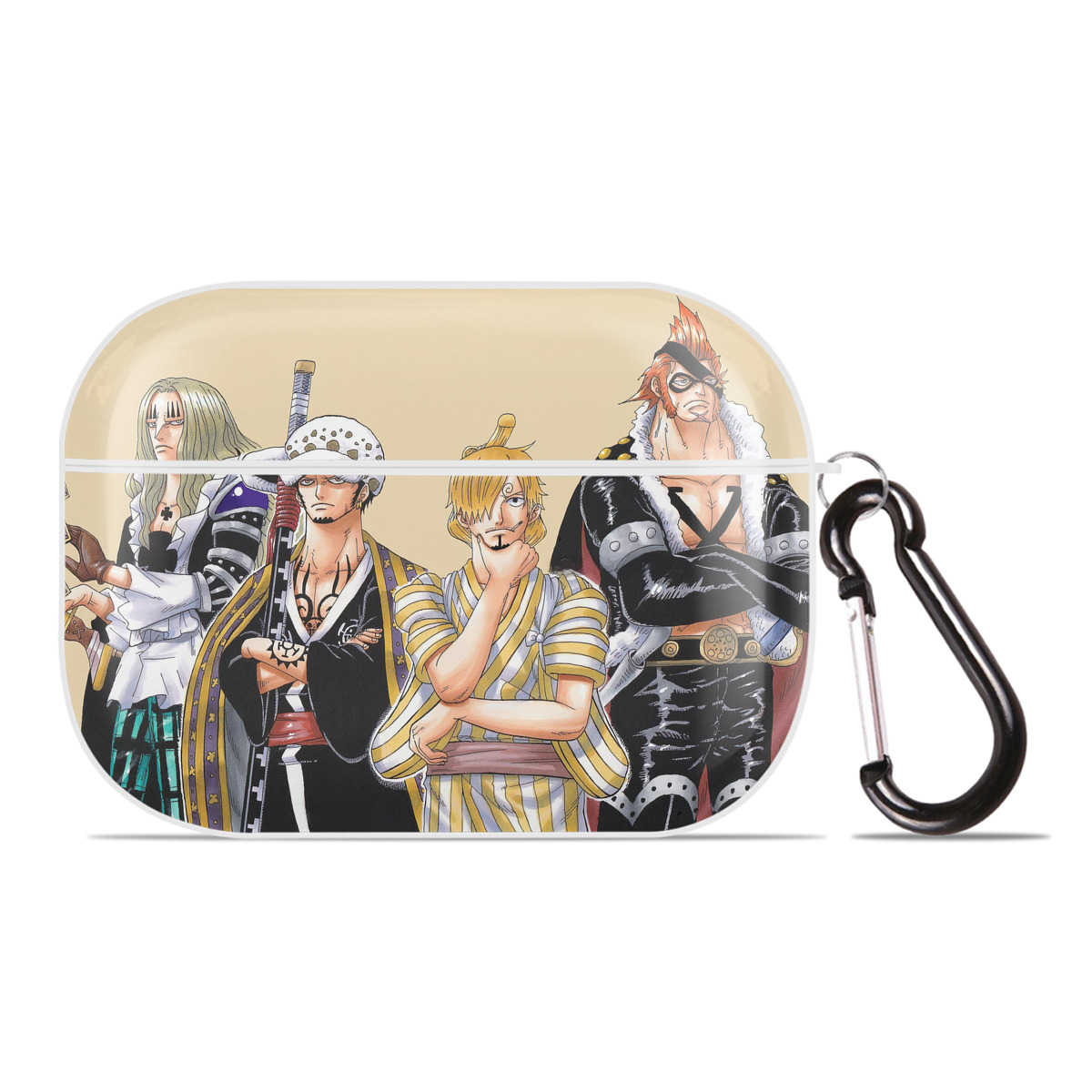 （画像用） ワンピース ONE PIECE 【AirPods Pro用】ハードシェル保護ケース 耐衝撃・防指紋・カラビナ付き商品仕様
