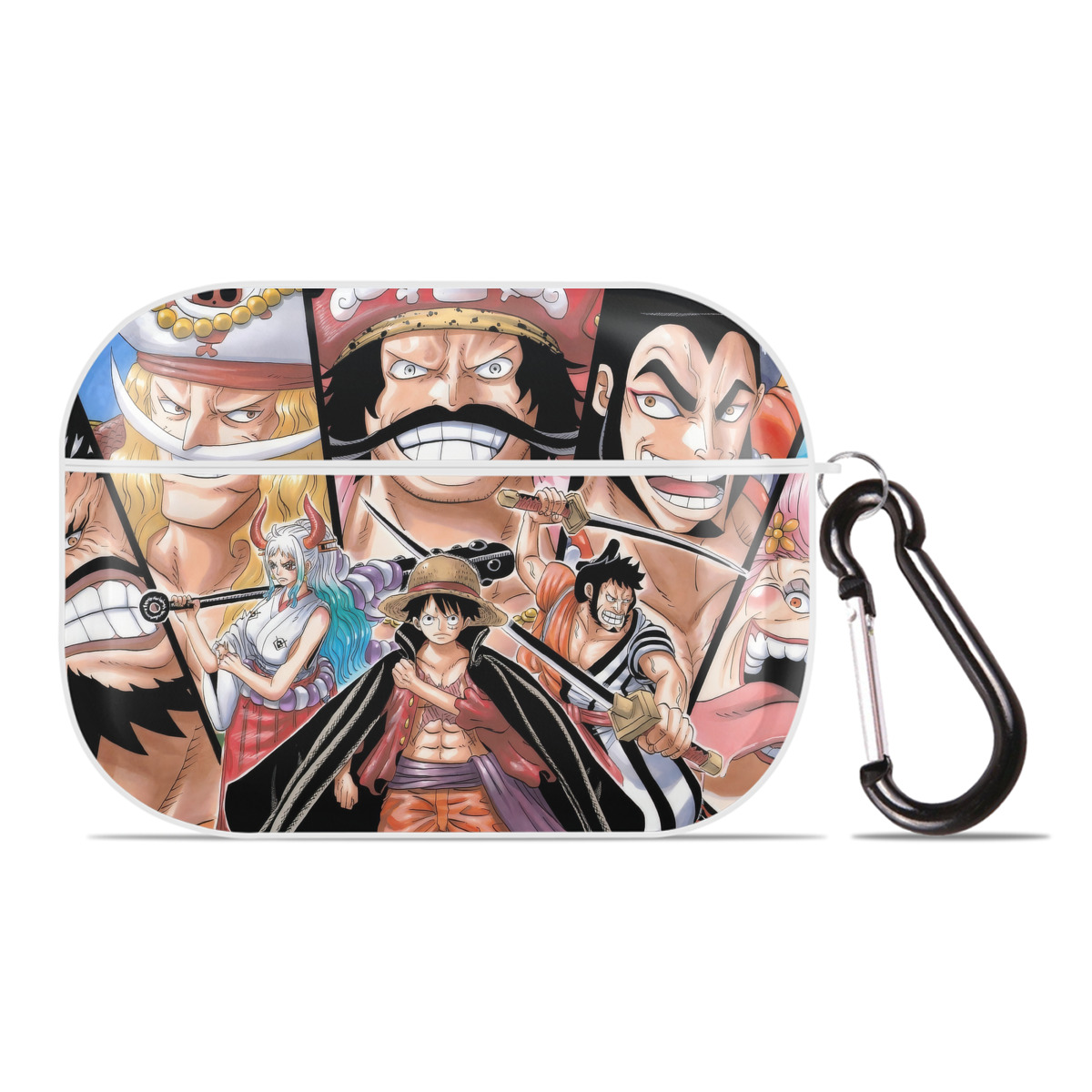 （画像用） ワンピース ONE PIECE 【AirPods Pro用】ハードシェル保護ケース 耐衝撃・防指紋・カラビナ付き商品仕様