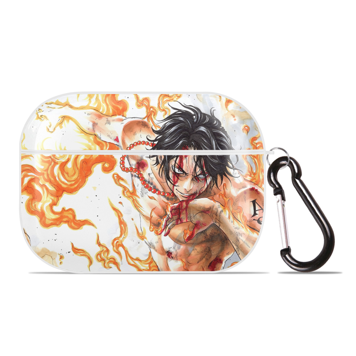 （画像用） ワンピース ONE PIECE 【AirPods Pro用】ハードシェル保護ケース 耐衝撃・防指紋・カラビナ付き商品仕様