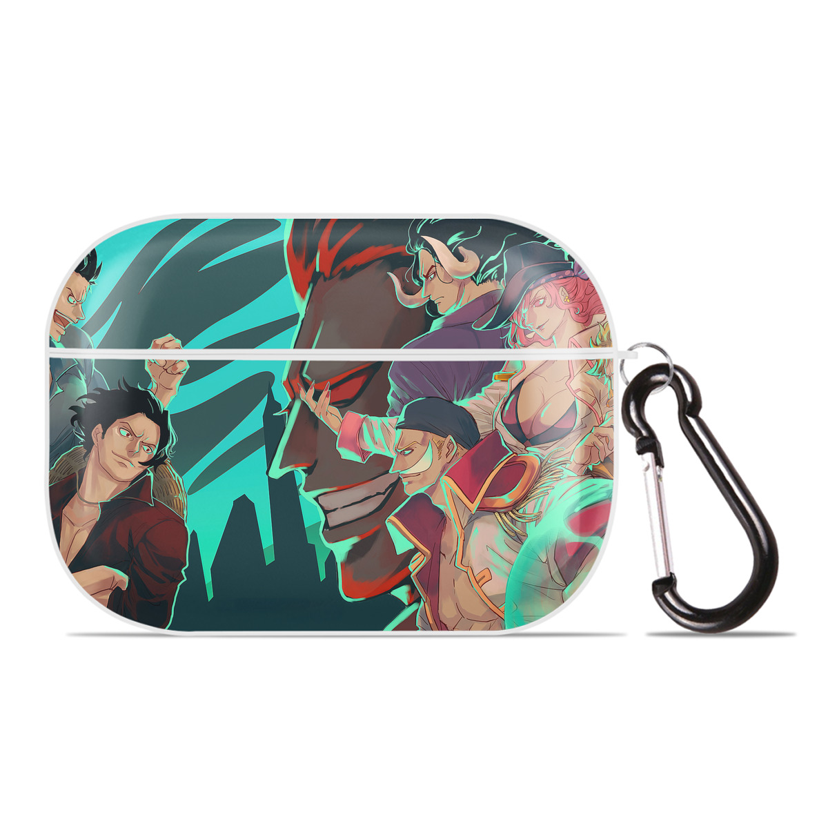 （画像用） ワンピース ONE PIECE 【AirPods Pro用】ハードシェル保護ケース 耐衝撃・防指紋・カラビナ付き商品仕様