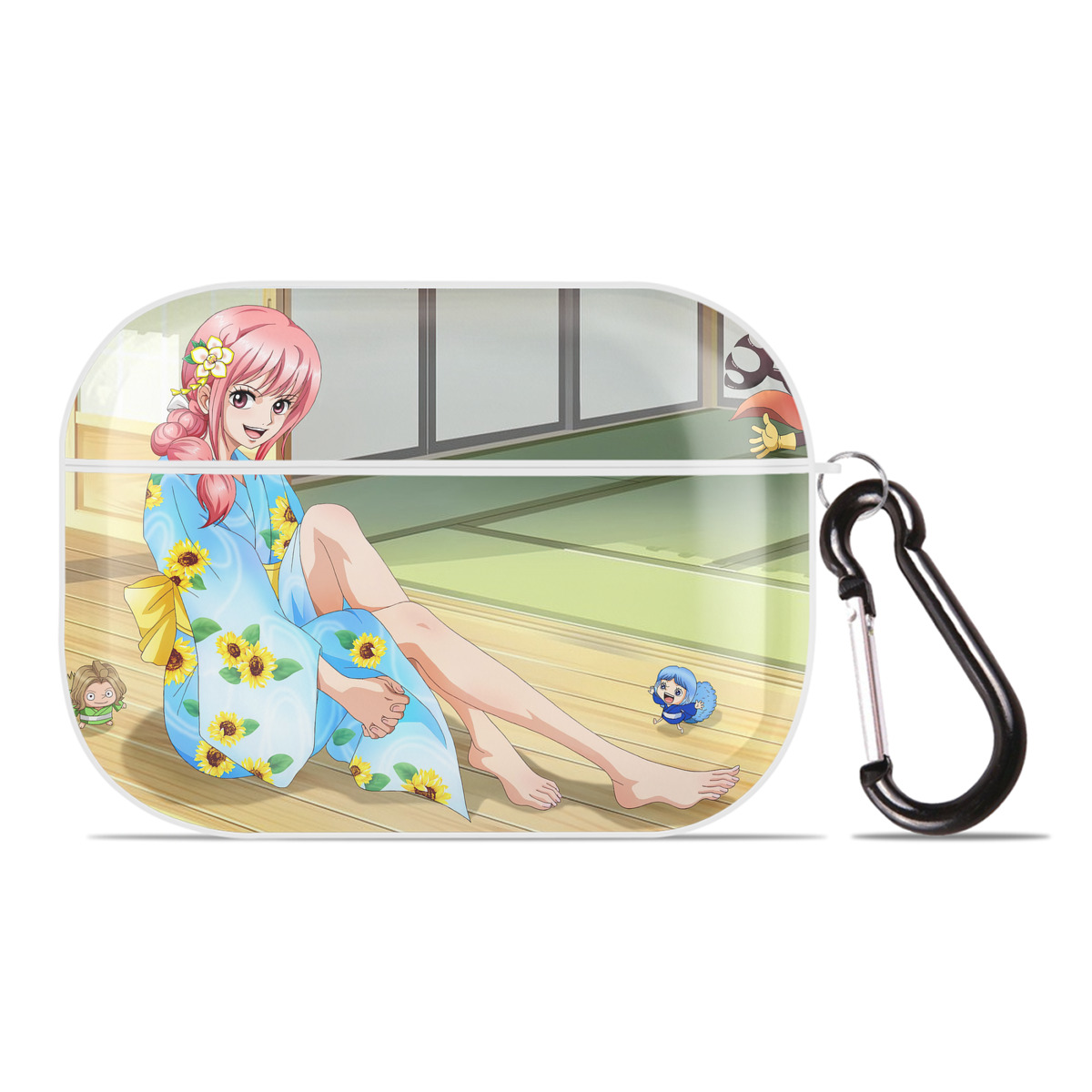 （画像用） ワンピース ONE PIECE 【AirPods Pro用】ハードシェル保護ケース 耐衝撃・防指紋・カラビナ付き商品仕様