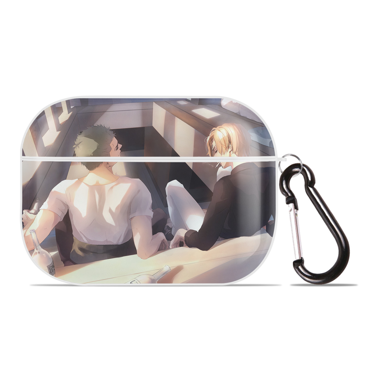 （画像用） ワンピース ONE PIECE 【AirPods Pro用】ハードシェル保護ケース 耐衝撃・防指紋・カラビナ付き商品仕様