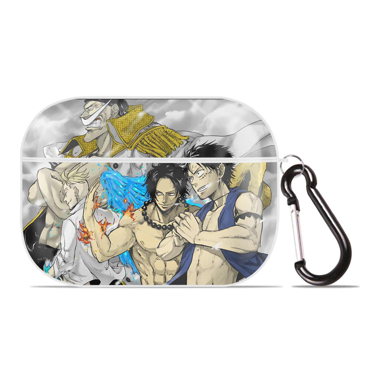 （画像用） ワンピース ONE PIECE 【AirPods Pro用】ハードシェル保護ケース 耐衝撃・防指紋・カラビナ付き商品仕様