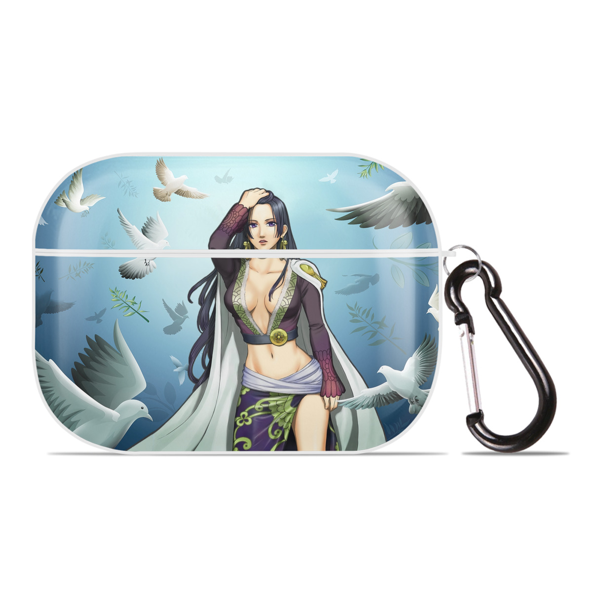 （画像用） ワンピース ONE PIECE 【AirPods Pro用】ハードシェル保護ケース 耐衝撃・防指紋・カラビナ付き商品仕様