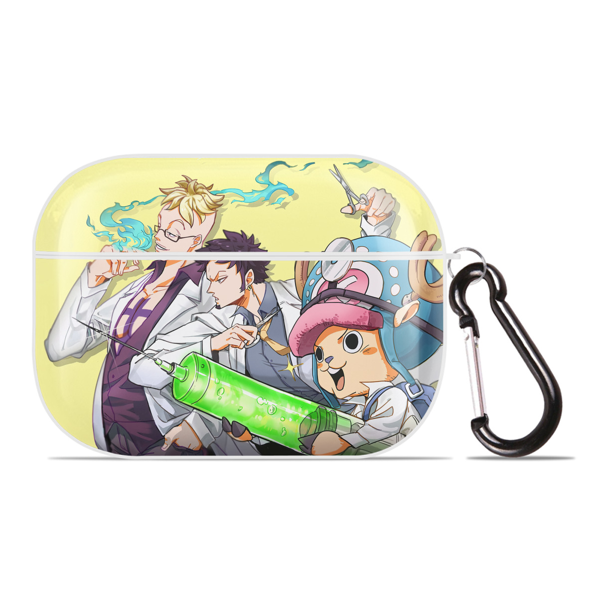 （画像用） ワンピース ONE PIECE 【AirPods Pro用】ハードシェル保護ケース 耐衝撃・防指紋・カラビナ付き商品仕様
