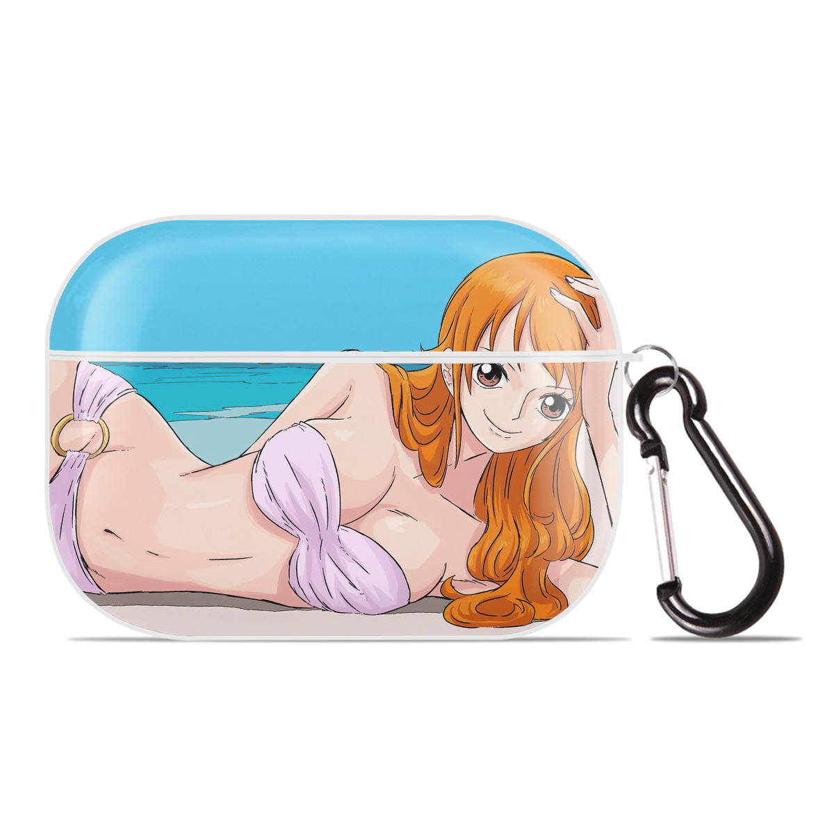 （画像用） ワンピース ONE PIECE 【AirPods Pro用】ハードシェル保護ケース 耐衝撃・防指紋・カラビナ付き商品仕様