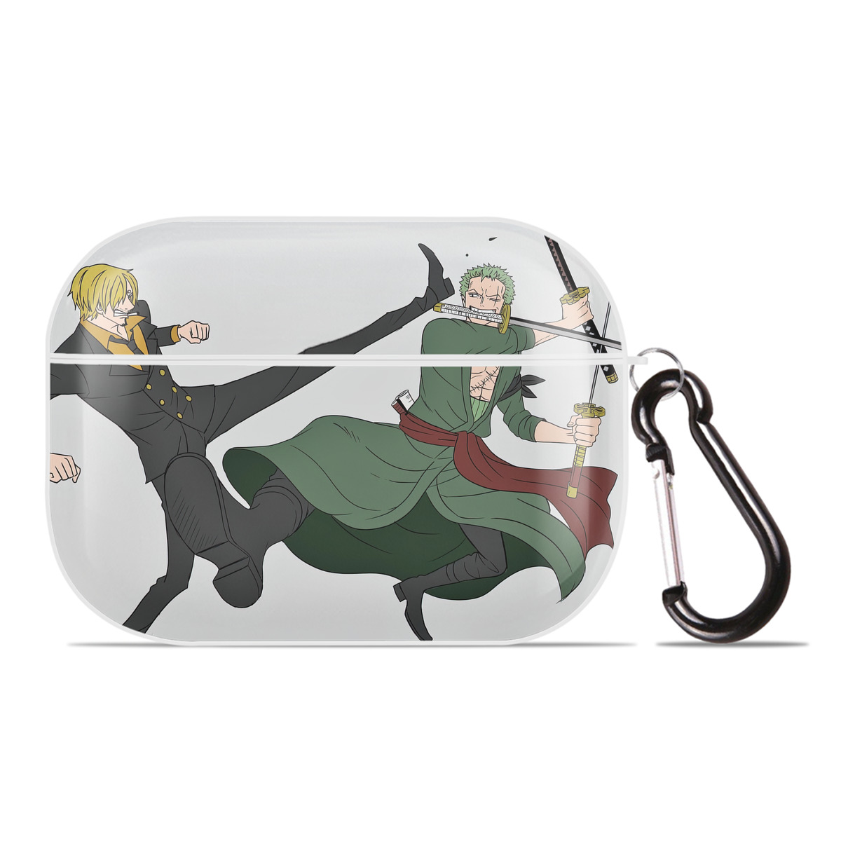 （画像用） ワンピース ONE PIECE 【AirPods Pro用】ハードシェル保護ケース 耐衝撃・防指紋・カラビナ付き商品仕様